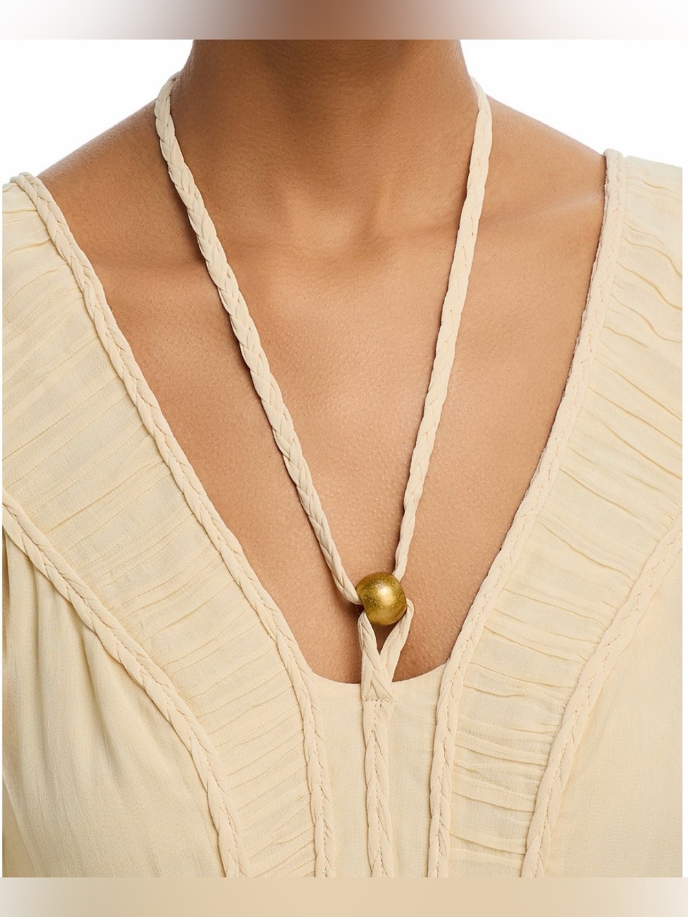 FARM Rio Ruffle Maxi Dress in Yellow - Picture 3 of 6
